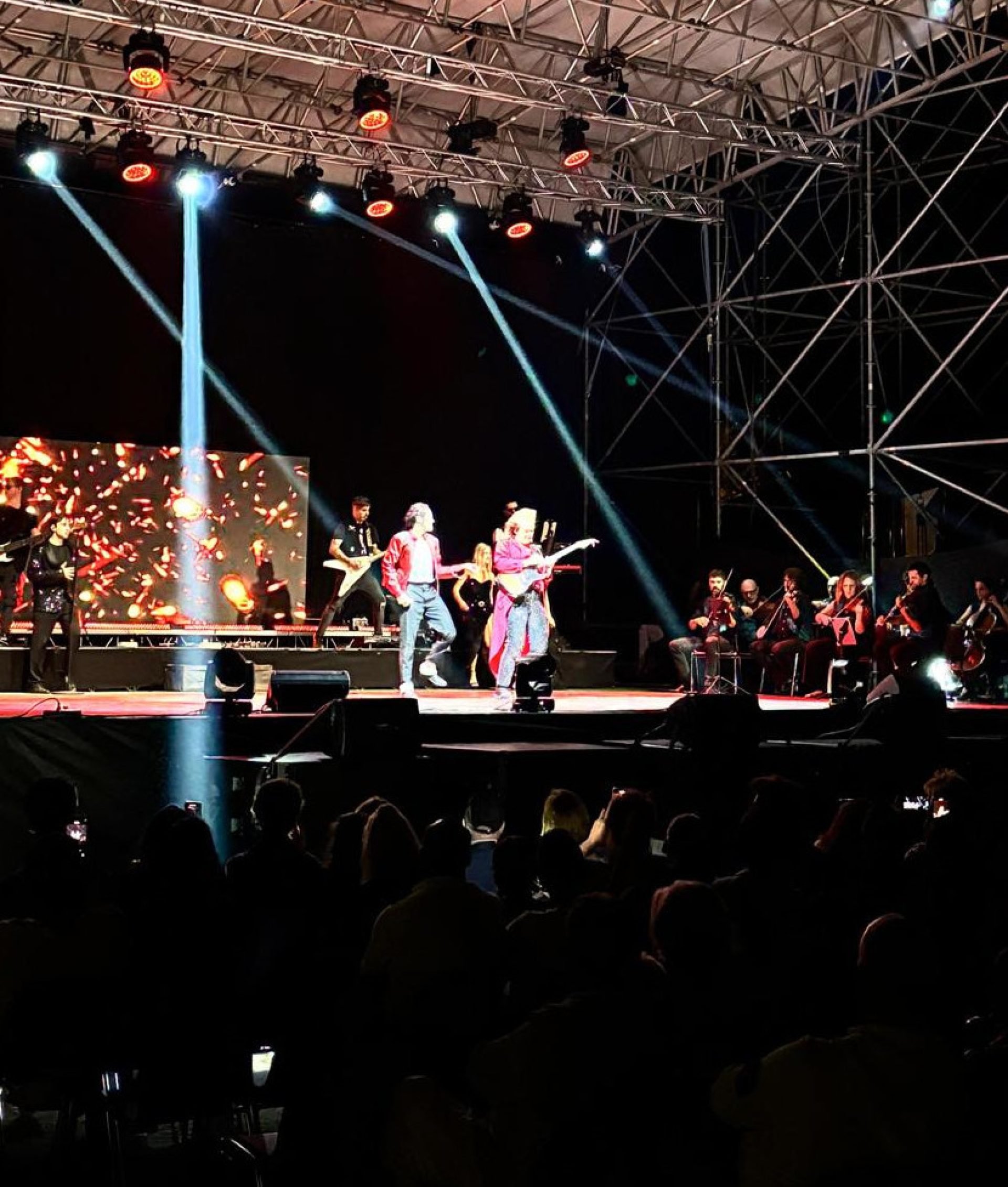 Michael the show in orchestra