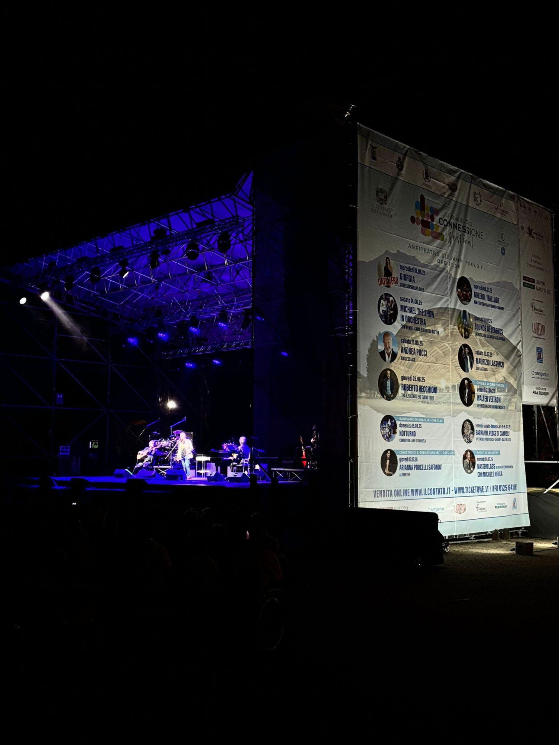 Roberto Vecchioni in concerto a Sordevolo