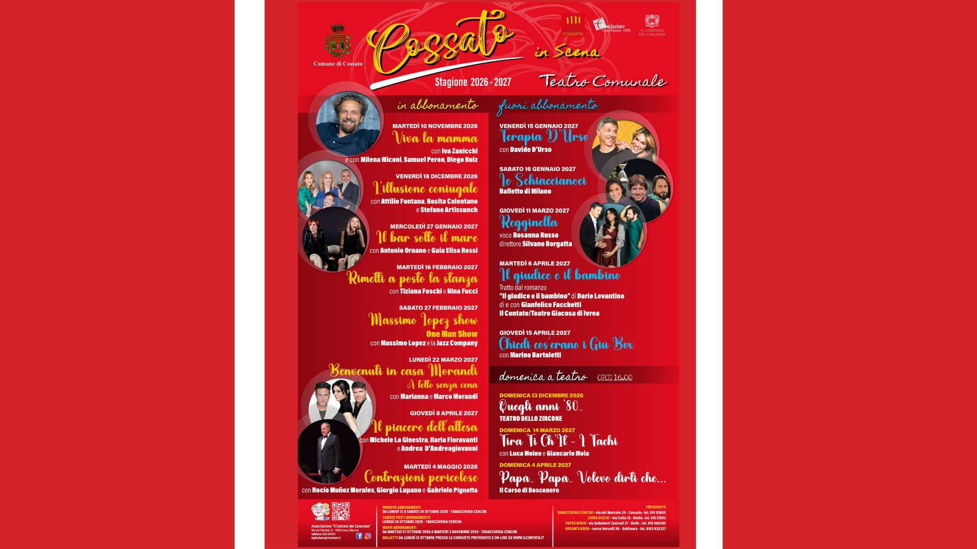 Stagione Cossato 2026 2027