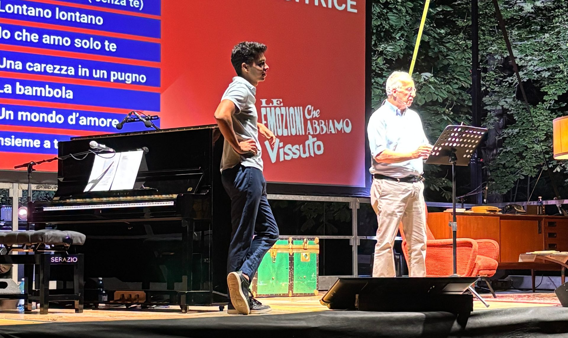 Walter Veltroni alla Chiesa di San Grato